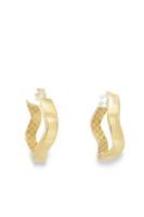 Cigold Taşsız Küpe 14 Ayar Altın 1.62 Gr OA-C1TB01029284