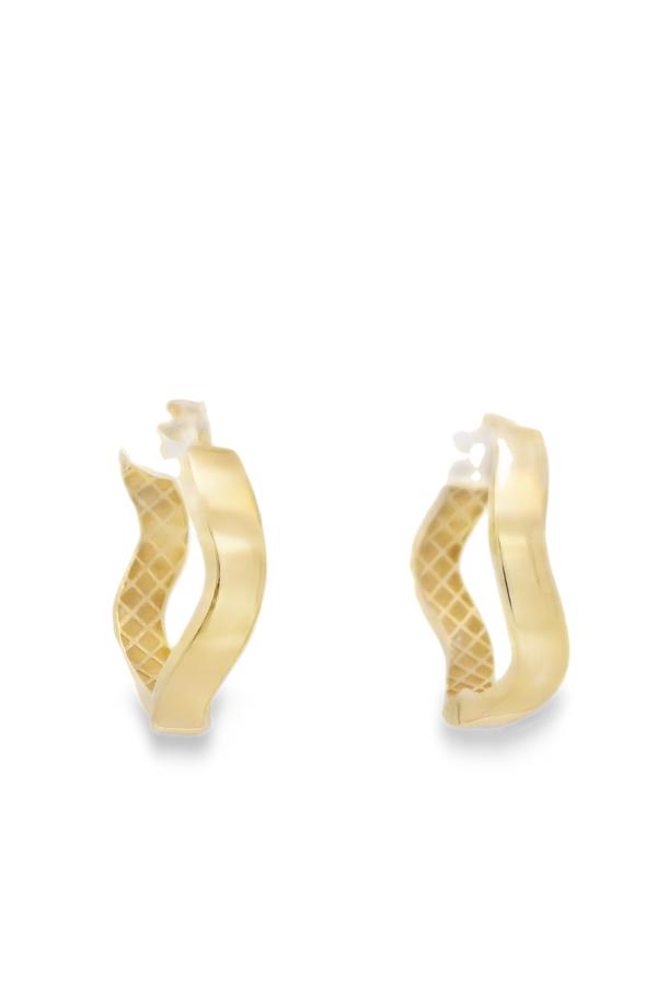 Cigold Taşsız Küpe 14 Ayar Altın 1.62 Gr OA-C1TB01029284