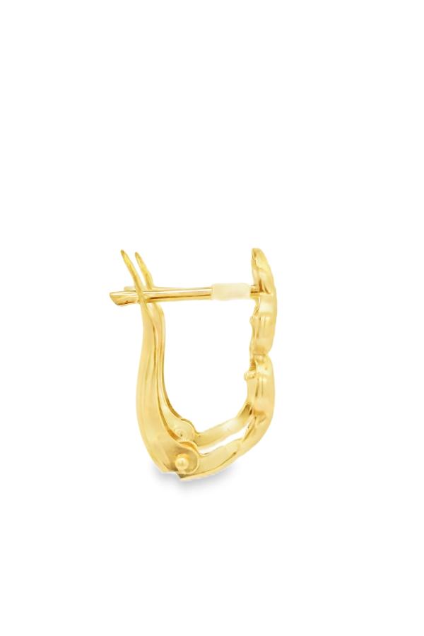 Cigold Taşsız Küpe 14 Ayar Altın 1.65 Gr OA-K1TB01029426
