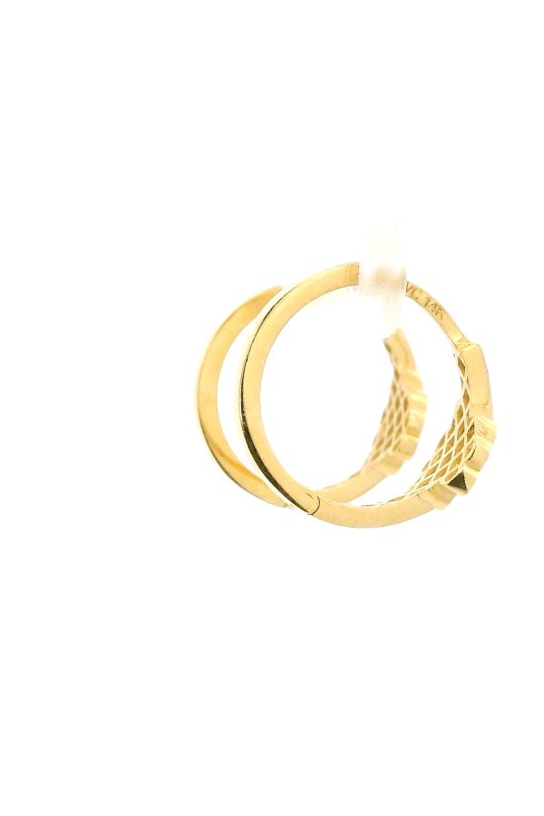 Cigold Taşsız Küpe 14 Ayar Altın 1.65 Gr OA-K2TB01029438