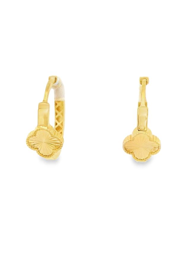 Cigold Taşsız Küpe 14 Ayar Altın 1.66 Gr OA-K2TB01029458