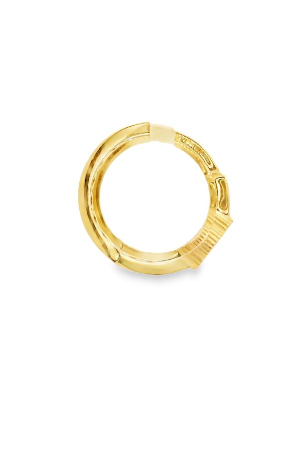 Cigold Taşsız Küpe 14 Ayar Altın 1.66 Gr OA-K2TB01029458