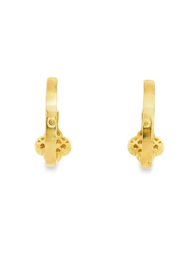 Cigold Taşsız Küpe 14 Ayar Altın 1.66 Gr OA-K2TB01029458