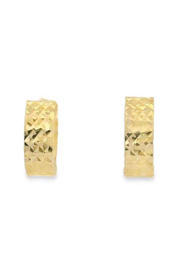 Cigold Taşsız Küpe 14 Ayar Altın 1.68 Gr OA-K1TB01029355