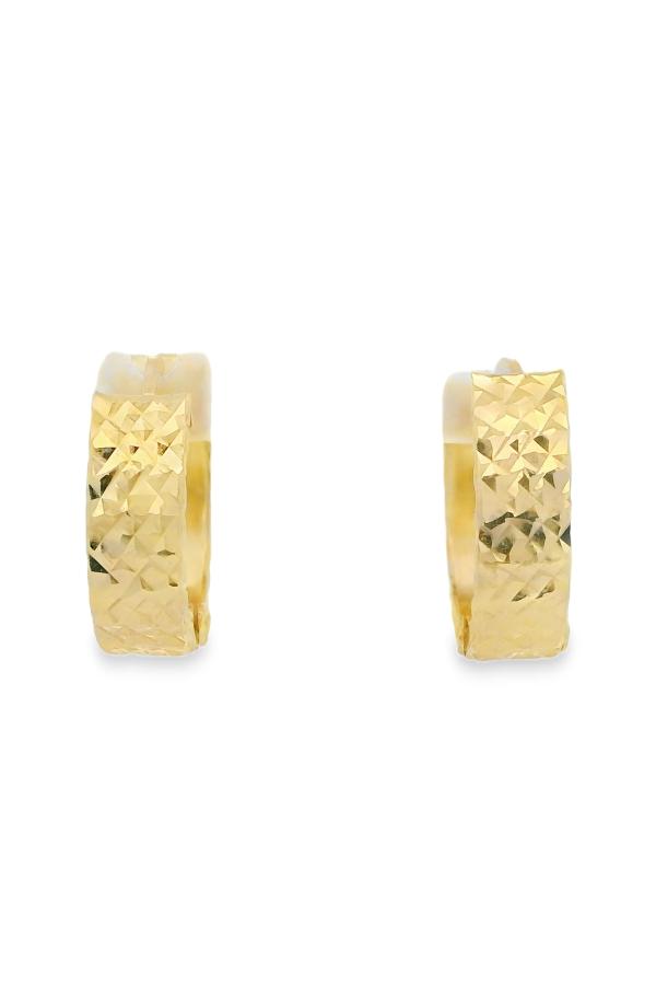 Cigold Taşsız Küpe 14 Ayar Altın 1.68 Gr OA-K1TB01029355