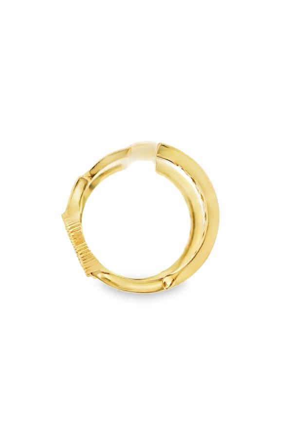 Cigold Taşsız Küpe 14 Ayar Altın 1.69 Gr OA-K2TB01029447