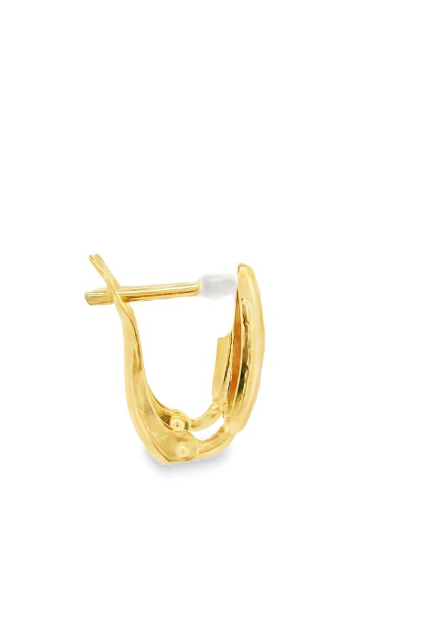 Cigold Taşsız Küpe 14 Ayar Altın 1.70 Gr OA-K1TB01029427