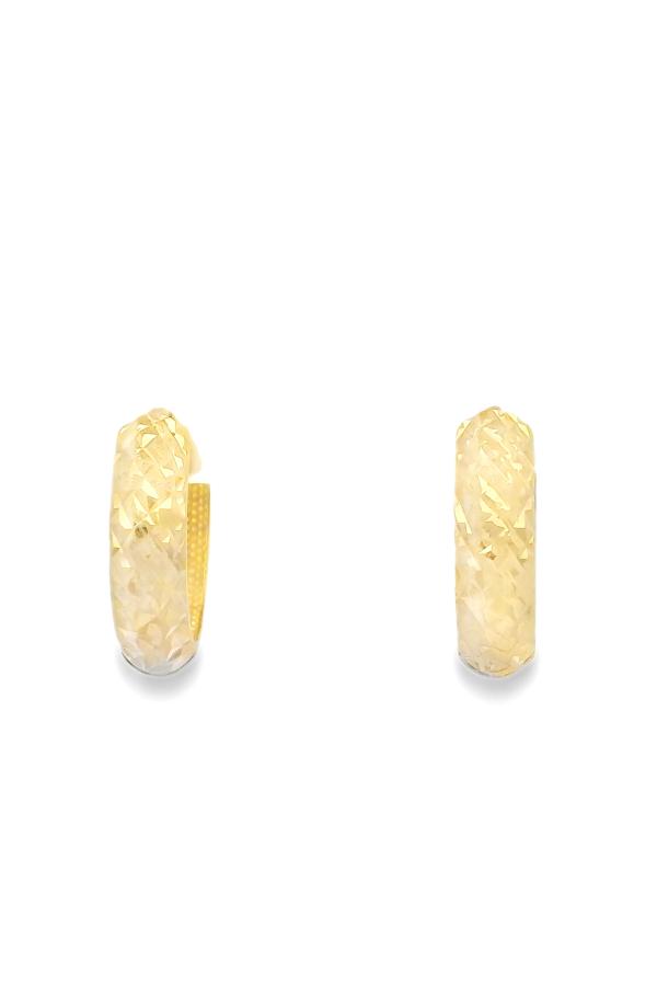 Cigold Taşsız Küpe 14 Ayar Altın 1.71 Gr OA-C1TB01029293