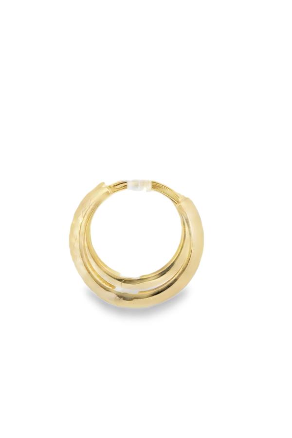 Cigold Taşsız Küpe 14 Ayar Altın 1.71 Gr OA-C1TB01029293