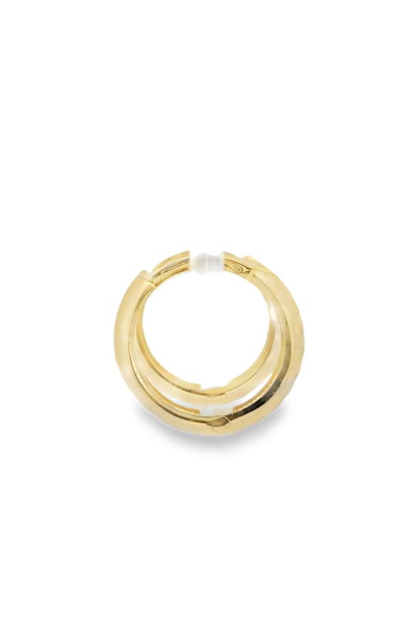 Cigold Taşsız Küpe 14 Ayar Altın 1.71 Gr OA-C1TB01029293