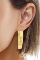 Cigold Taşsız Küpe 14 Ayar Altın 1.76 Gr OA-K2TB01029450