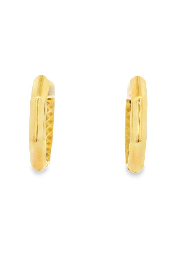 Cigold Taşsız Küpe 14 Ayar Altın 1.80 Gr OA-K2TB01029454