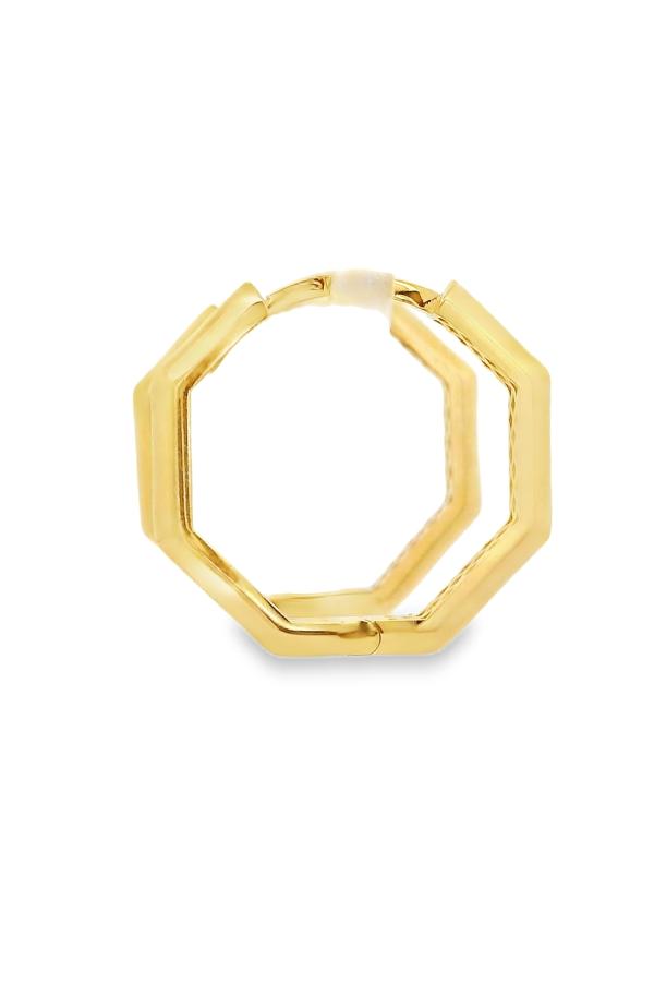 Cigold Taşsız Küpe 14 Ayar Altın 1.80 Gr OA-K2TB01029454