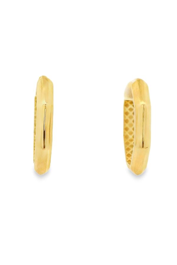 Cigold Taşsız Küpe 14 Ayar Altın 1.80 Gr OA-K2TB01029454