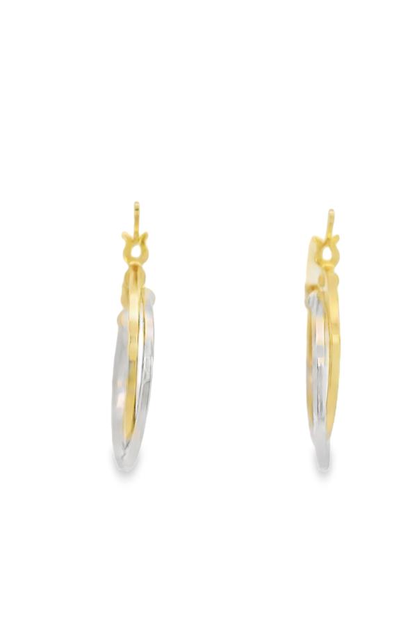 Cigold Taşsız Küpe 14 Ayar Altın 1.82 Gr OA-K1TB01019319