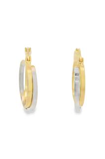 Cigold Taşsız Küpe 14 Ayar Altın 1.85 Gr OA-K1TB01029361