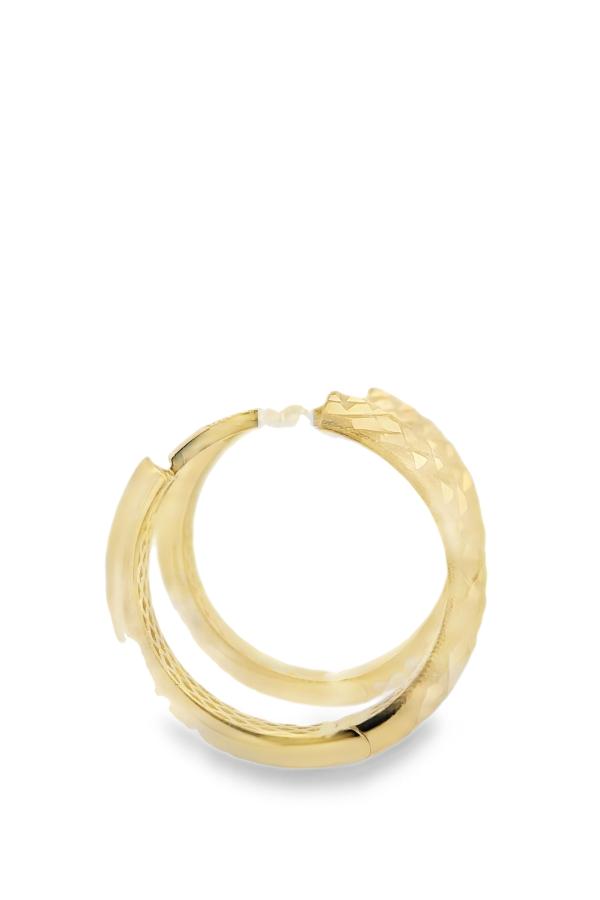 Cigold Taşsız Küpe 14 Ayar Altın 1.94 Gr OA-C1TB01029285