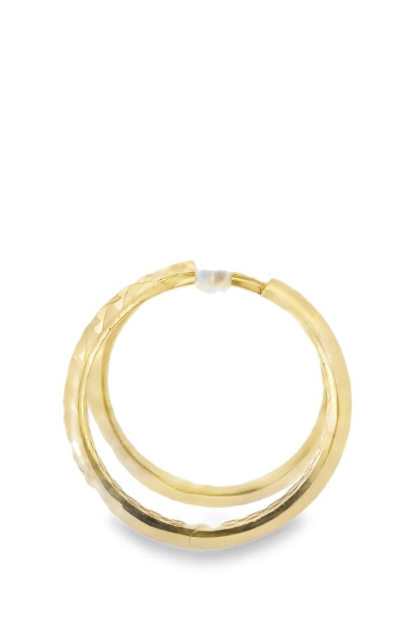 Cigold Taşsız Küpe 14 Ayar Altın 1.95 Gr OA-C1TB01029299