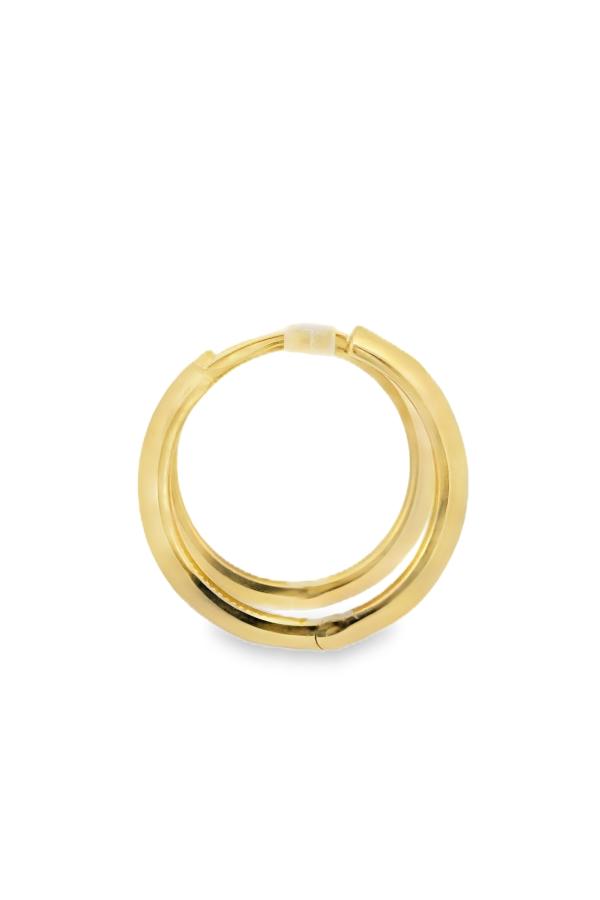 Cigold Taşsız Küpe 14 Ayar Altın 1.95 Gr OA-K1TB01029339