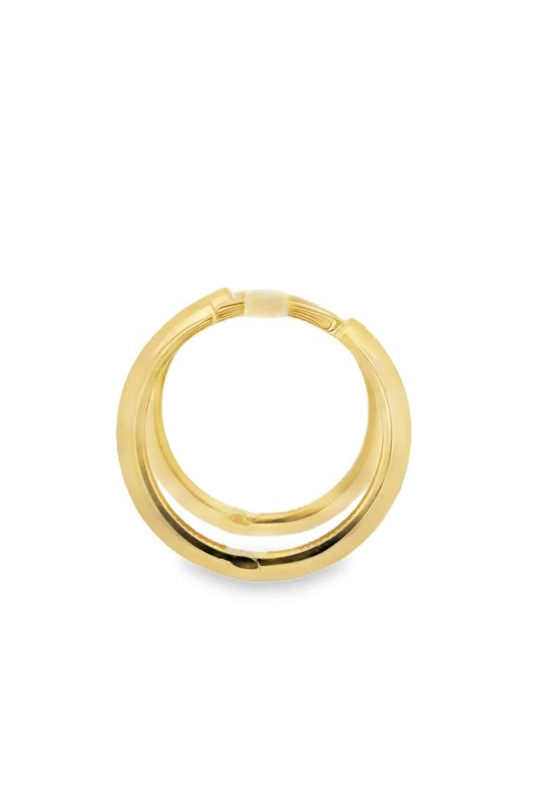 Cigold Taşsız Küpe 14 Ayar Altın 1.95 Gr OA-K1TB01029339