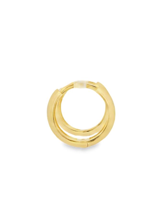 Cigold Taşsız Küpe 14 Ayar Altın 1.96 Gr OA-K1TB01029336