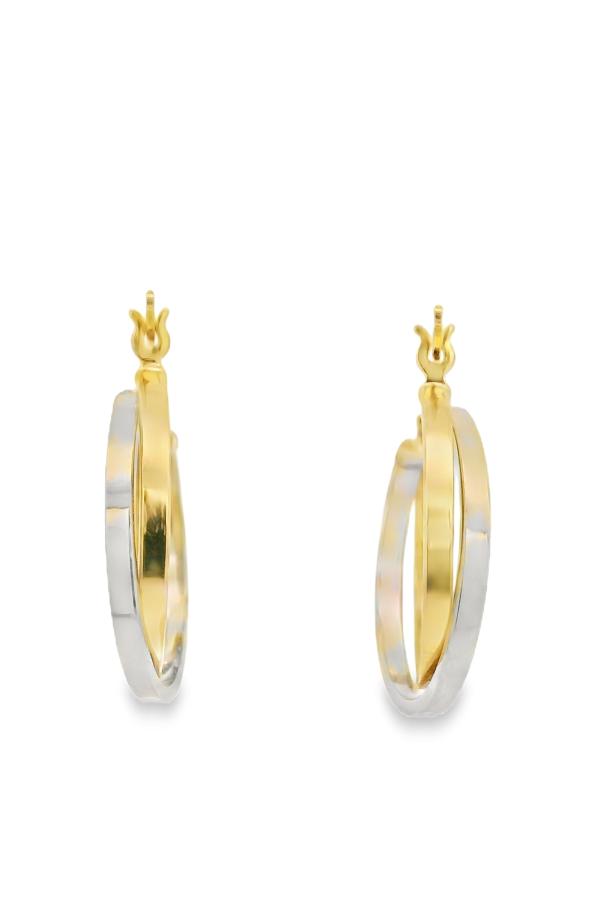 Cigold Taşsız Küpe 14 Ayar Altın 2.02 Gr OA-K1TB01019323