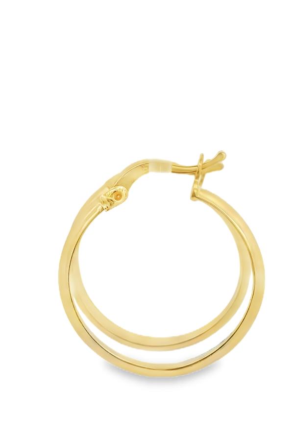 Cigold Taşsız Küpe 14 Ayar Altın 2.02 Gr OA-K1TB01029348