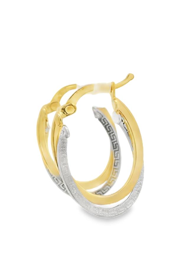 Cigold Taşsız Küpe 14 Ayar Altın 2.04 Gr OA-K1TB01029360