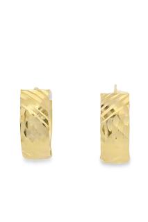 Cigold Taşsız Küpe 14 Ayar Altın 2.14 Gr OA-K1TB01029356