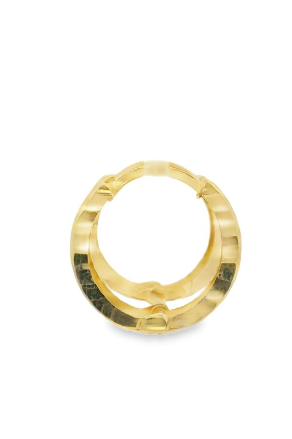 Cigold Taşsız Küpe 14 Ayar Altın 2.14 Gr OA-K1TB01029356