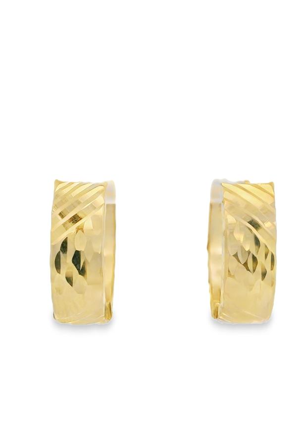 Cigold Taşsız Küpe 14 Ayar Altın 2.14 Gr OA-K1TB01029356