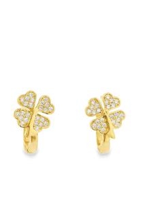 Cigold Taşsız Küpe 14 Ayar Altın 2.18 Gr OA-K1TB01029425