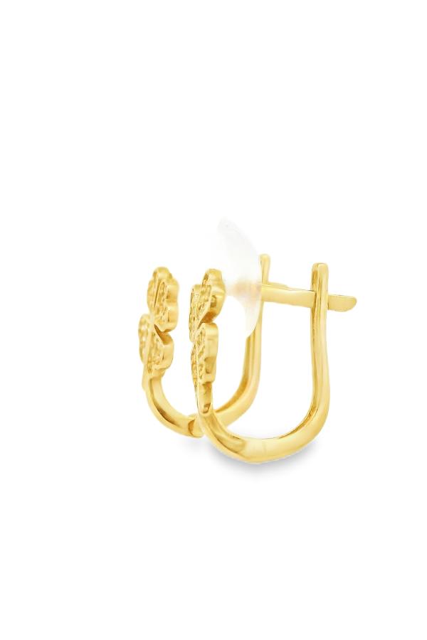 Cigold Taşsız Küpe 14 Ayar Altın 2.18 Gr OA-K1TB01029425