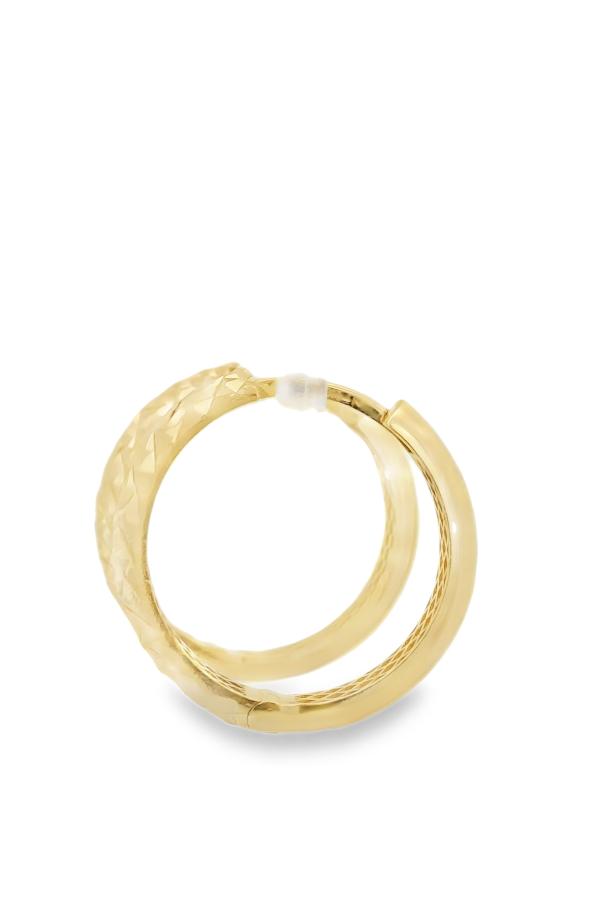 Cigold Taşsız Küpe 14 Ayar Altın 2.24 Gr OA-C1TB01029316