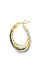 Cigold Taşsız Küpe 14 Ayar Altın 2.27 Gr OA-K1TB01019331