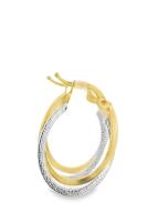 Cigold Taşsız Küpe 14 Ayar Altın 2.27 Gr OA-K1TB01019331
