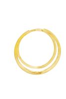 Cigold Taşsız Küpe 14 Ayar Altın 2.39 Gr OA-K2TB01029442