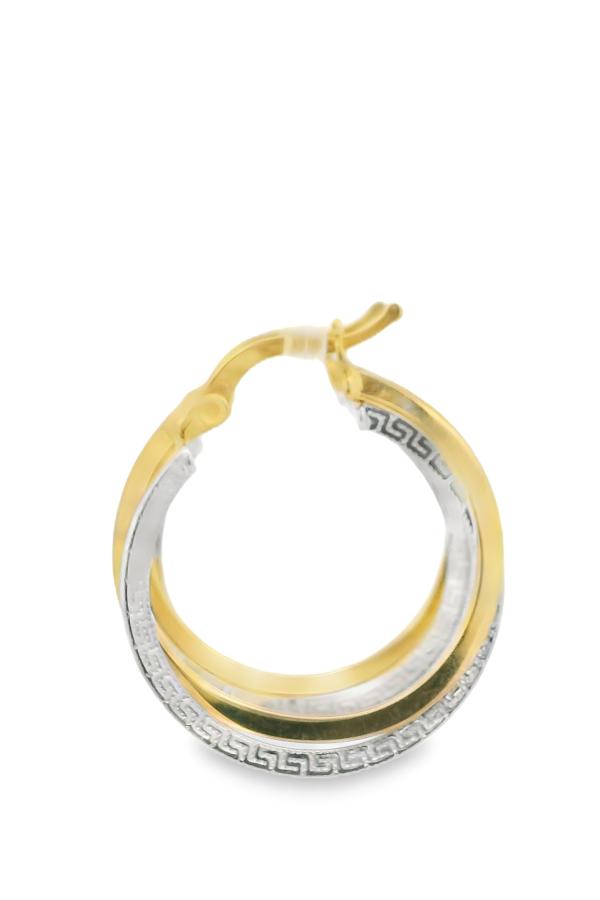Cigold Taşsız Küpe 14 Ayar Altın 2.42 Gr OA-K1TB01019332