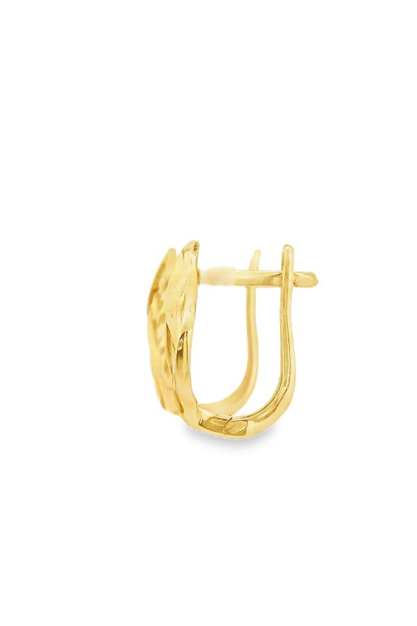 Cigold Taşsız Küpe 14 Ayar Altın 2.45 Gr OA-K1TB01029424