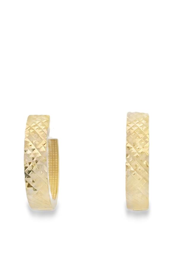 Cigold Taşsız Küpe 14 Ayar Altın 2.46 Gr OA-C1TB01029318