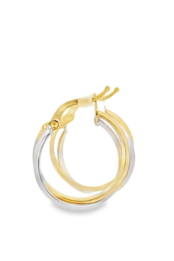 Cigold Taşsız Küpe 14 Ayar Altın 2.46 Gr OA-K1TB01019324