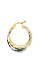 Cigold Taşsız Küpe 14 Ayar Altın 2.54 Gr OA-K1TB01019334