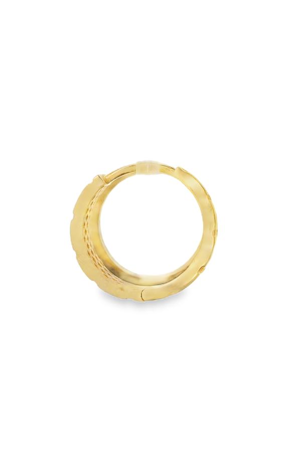 Cigold Taşsız Küpe 14 Ayar Altın 2.62 Gr OA-K1TB01029351