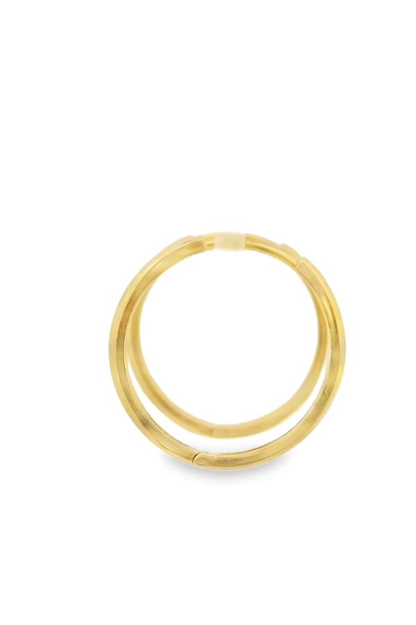 Cigold Taşsız Küpe 14 Ayar Altın 2.75 Gr OA-K1TB01029344