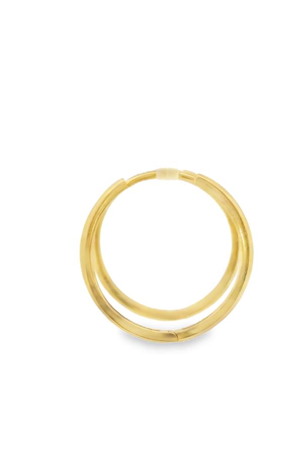 Cigold Taşsız Küpe 14 Ayar Altın 2.75 Gr OA-K1TB01029344
