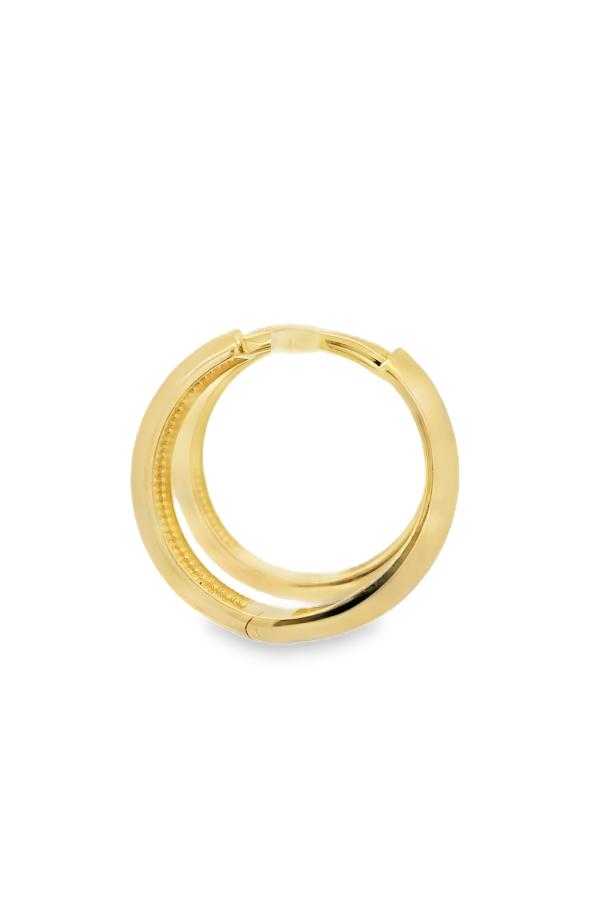 Cigold Taşsız Küpe 14 Ayar Altın 2.78 Gr OA-K1TB01029342