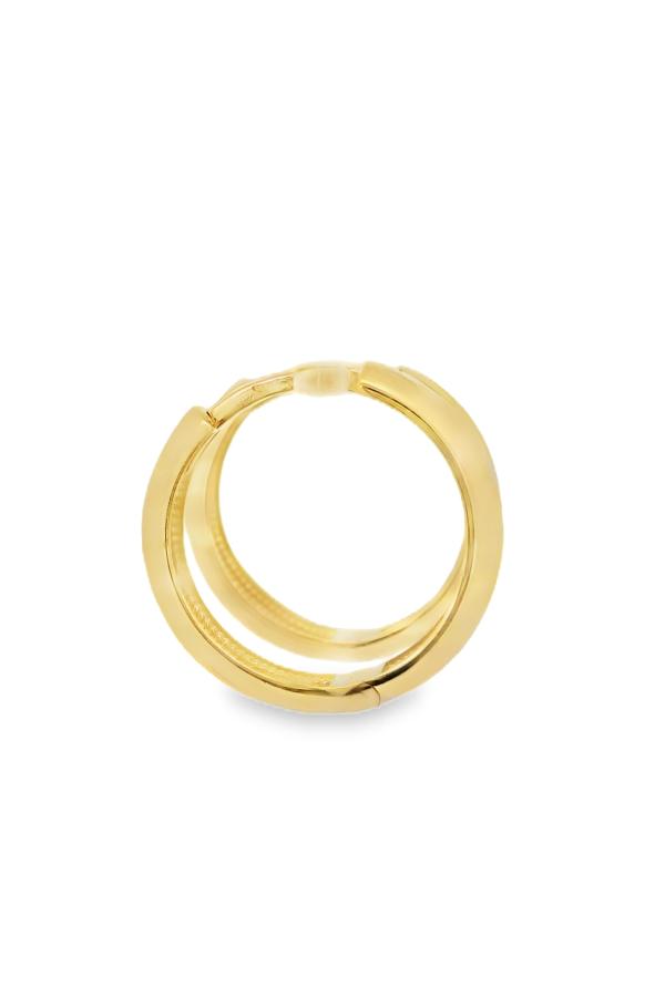 Cigold Taşsız Küpe 14 Ayar Altın 2.78 Gr OA-K1TB01029342