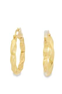 Cigold Taşsız Küpe 14 Ayar Altın 2.82 Gr OA-K1TB01029362