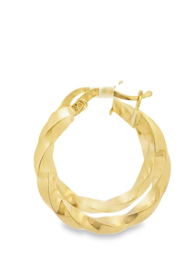 Cigold Taşsız Küpe 14 Ayar Altın 2.82 Gr OA-K1TB01029362