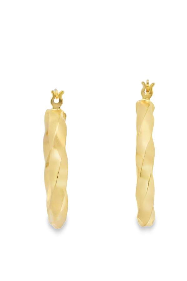 Cigold Taşsız Küpe 14 Ayar Altın 2.82 Gr OA-K1TB01029362